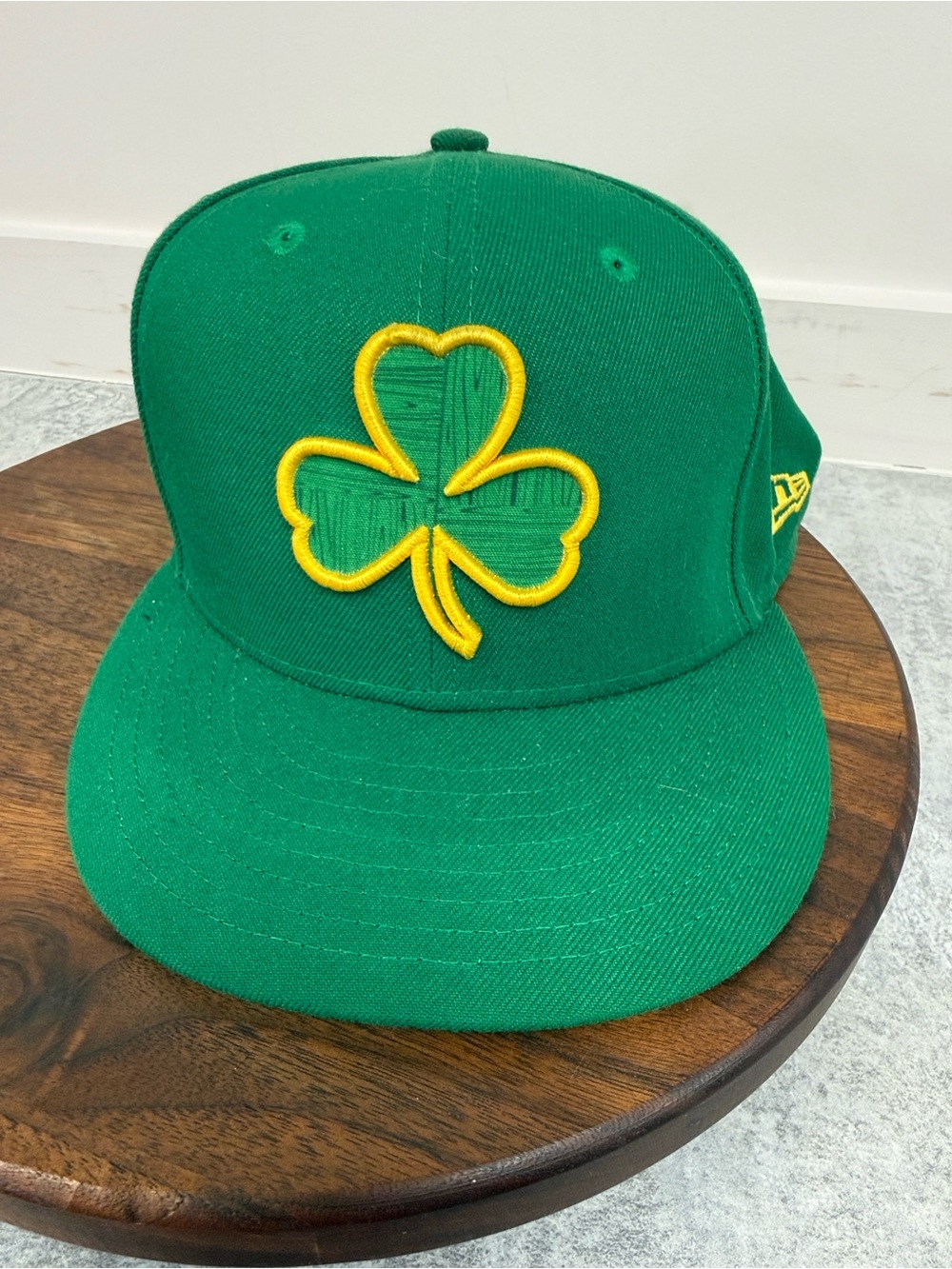 Boston Celtics New Era 9FIFTY Snapback Hat Green Shamrock NBA‎